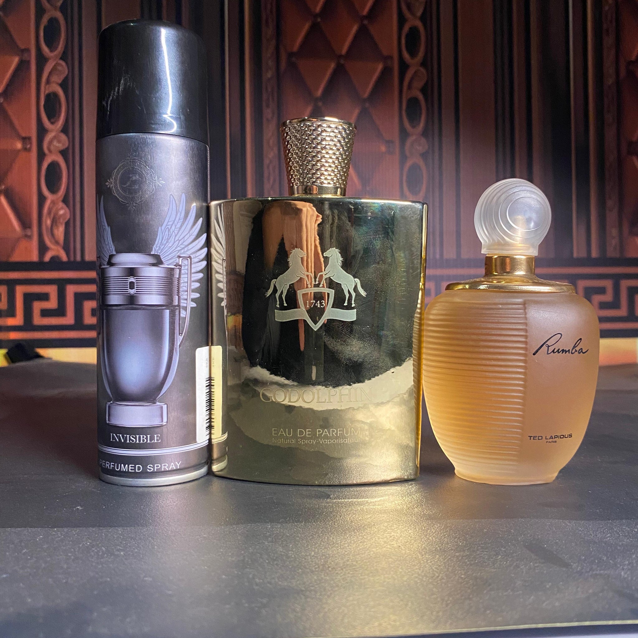 GoDolphin And Rumbo Perfume 100/100mL With Free 50mL Body Spray